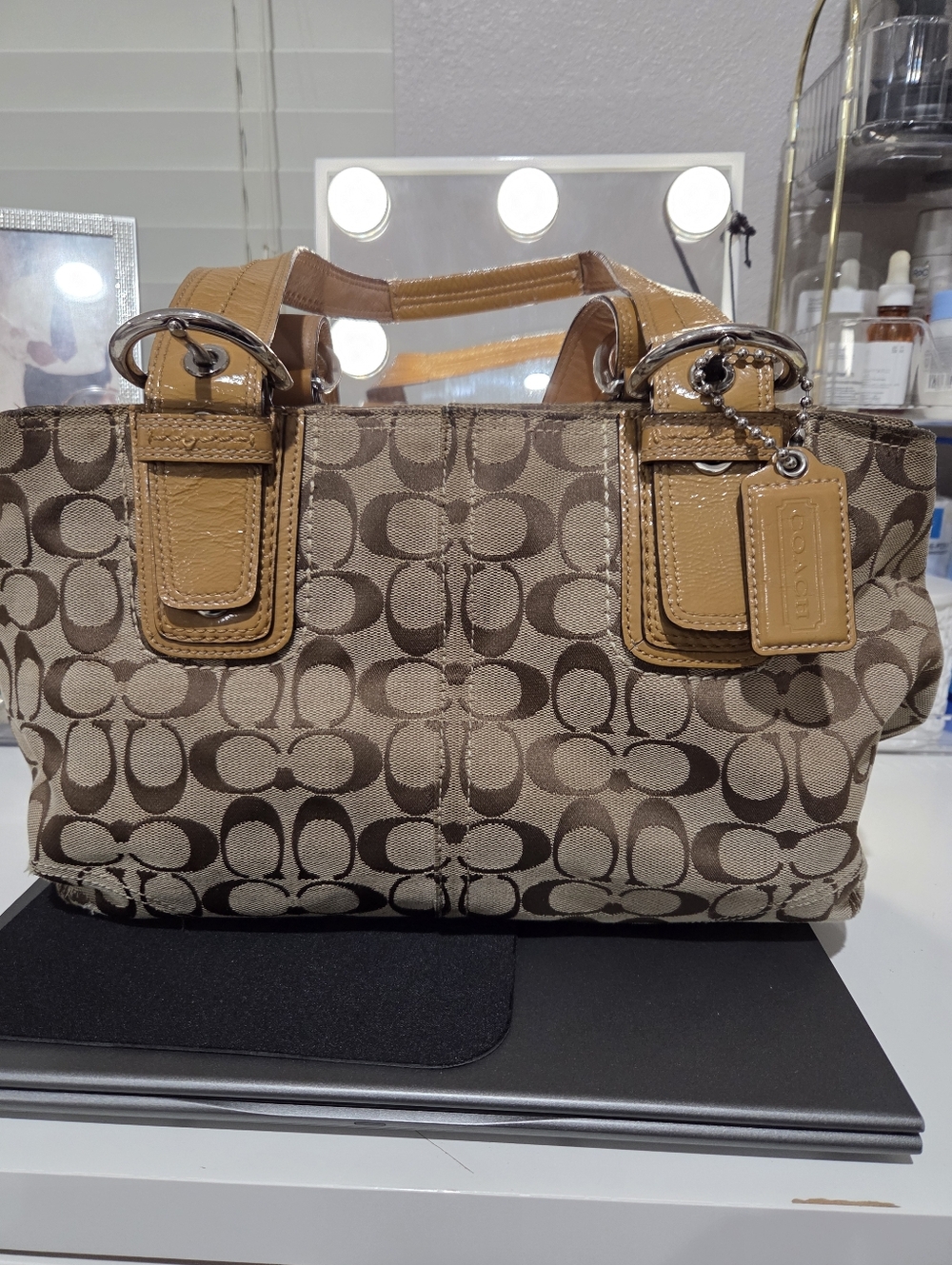 Coach Brown Soho Signature Bag